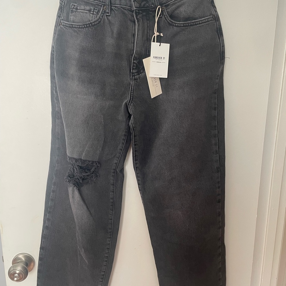 Forever 21 Premium Gray Corduroy Pants